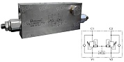 Тормозной клапан двусторонний VBCD 3/8 DE/A FLV